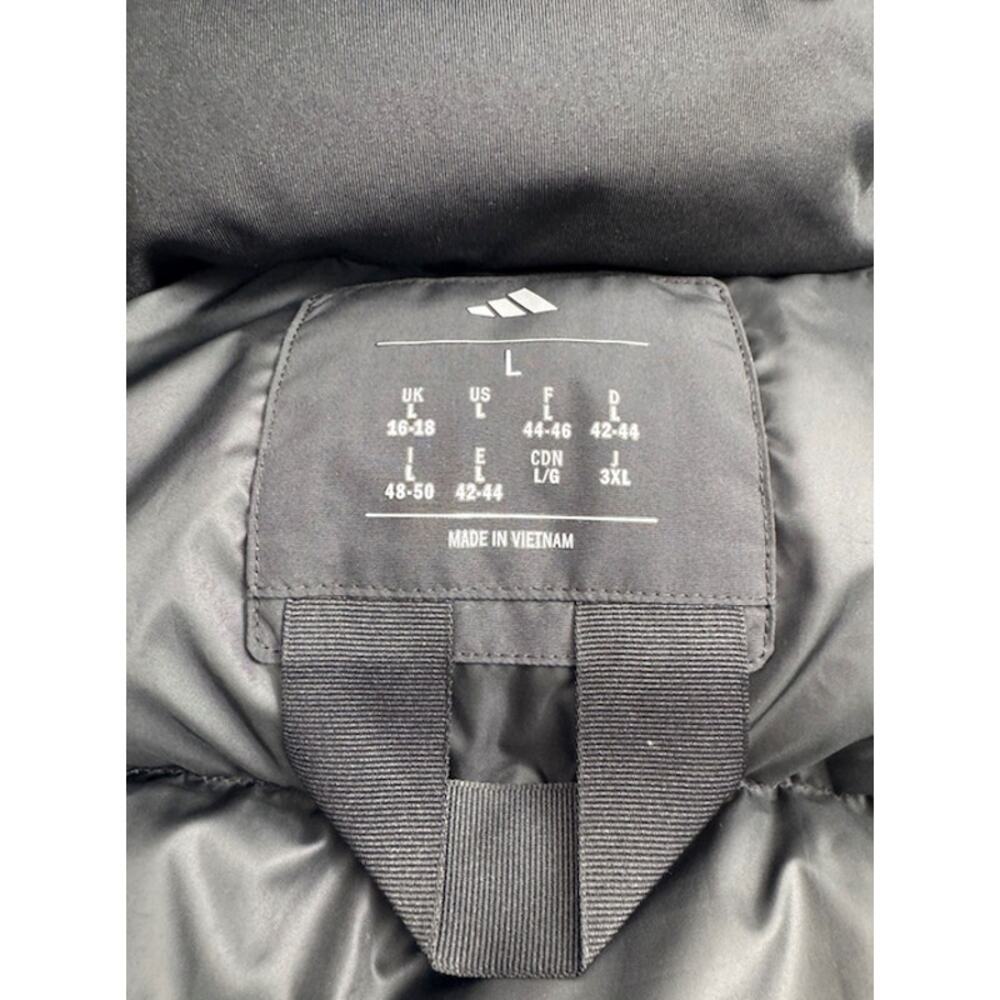 adidas Mercedes AMG Petronas F1 Engineers Winter Puffer Coat Black NWT L KF6058 - Picture 13 of 16